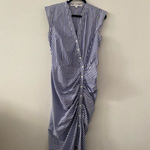 Veronica beard button down dress. Size 6. Perfect condition.